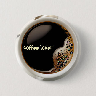 Coffee Lover Pinback Button