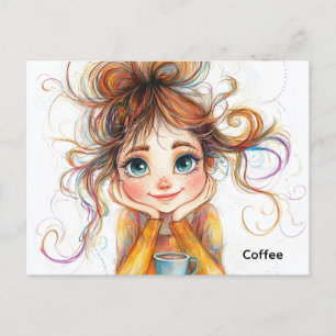 Coffee Lover Postcard