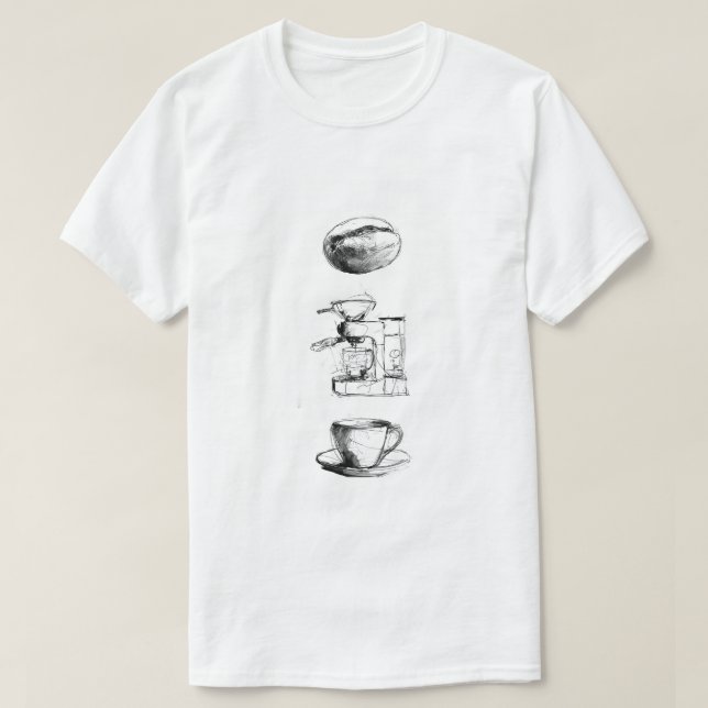 Coffee Lover Set T-Shirt (Design Front)