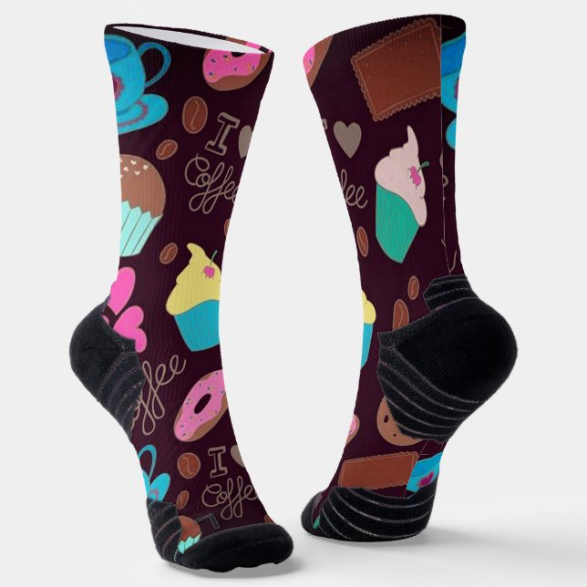 Coffee Lover Socks (Angled)