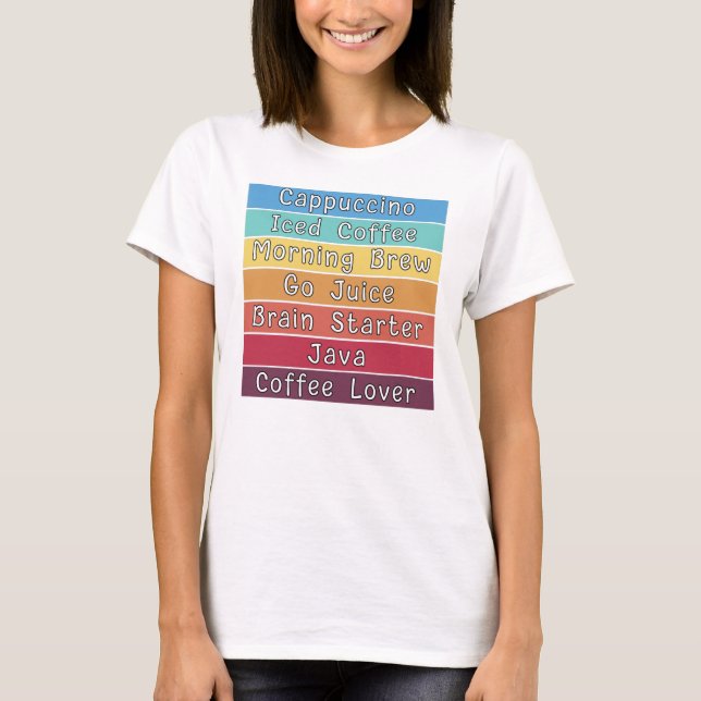 Coffee Lover  T-Shirt (Front)