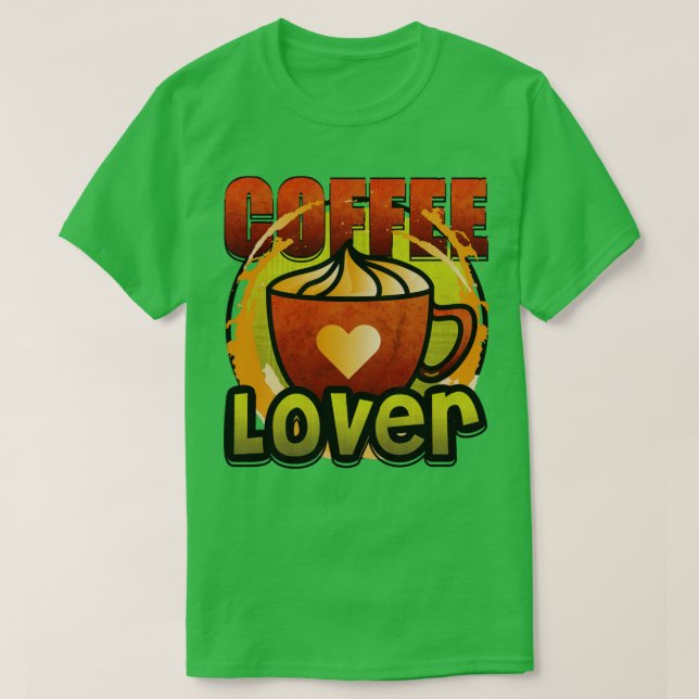 Coffee Lover T-Shirt (Design Front)