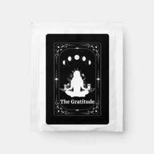 Coffee Lover Tarot Zodiac Birthday Thank You Trend Tea Bag Drink Mix