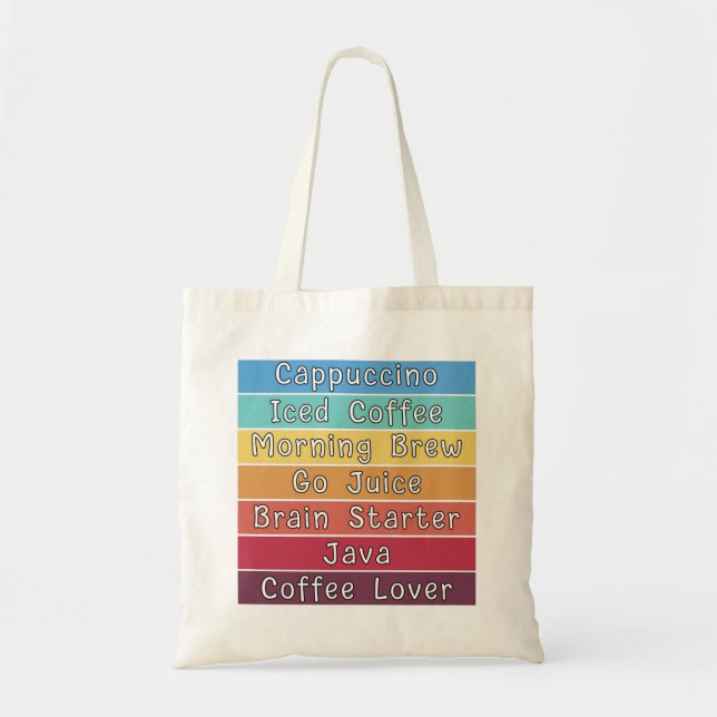Coffee Lover Tote Bag (Front)