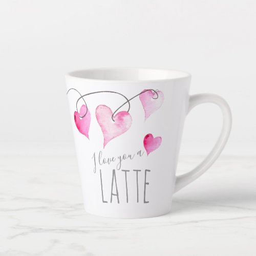 Coffee Lover Valentines Day Gift Hearts Mug