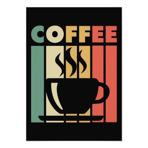 Coffee Lover Vintage Coffee Photo Print