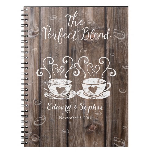 coffee lover wedding planner book bride planning