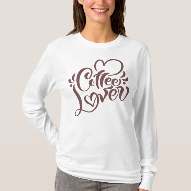 Coffee Lover Women's T-Shrit T-Shirt (Front)