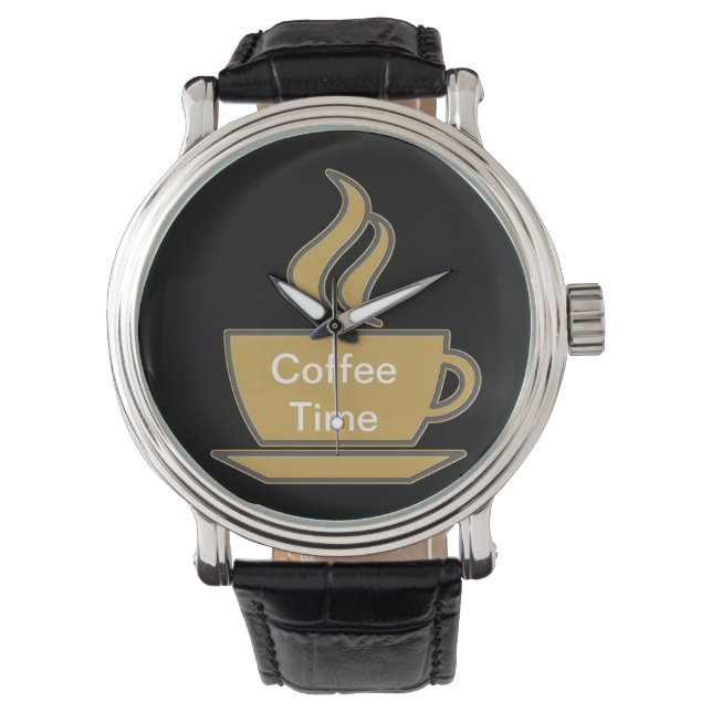 Coffee Lover Wristwatch (Front)
