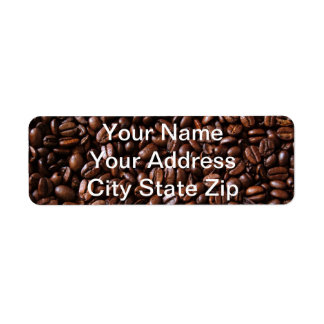 Coffee Lovers Address Labels