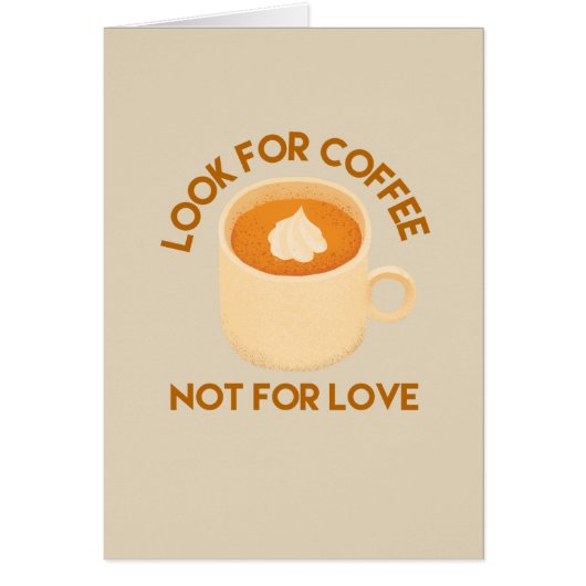 Coffee Lovers Card (Front)