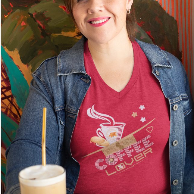 Coffee Lover's Design T-Shirt (Creator Uploaded)