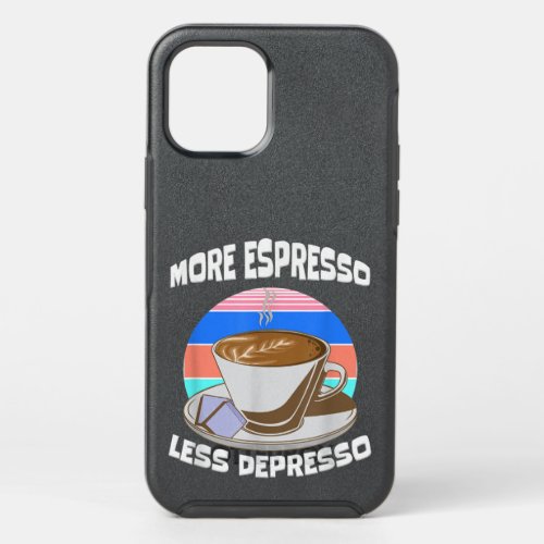 Coffee Lovers Funny Espresso coffee freak junkie c OtterBox Symmetry iPhone 12 Pro Case