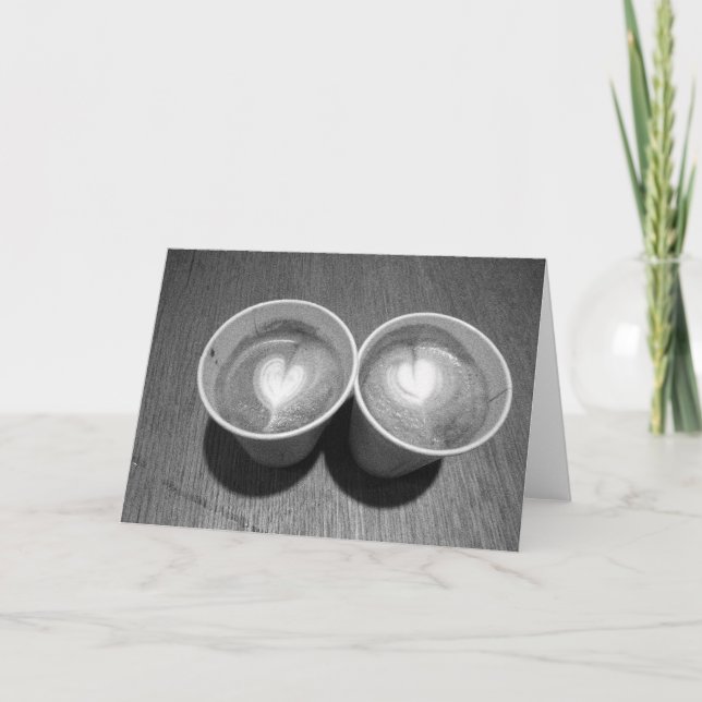 Coffee Lovers Holiday Card (Front)