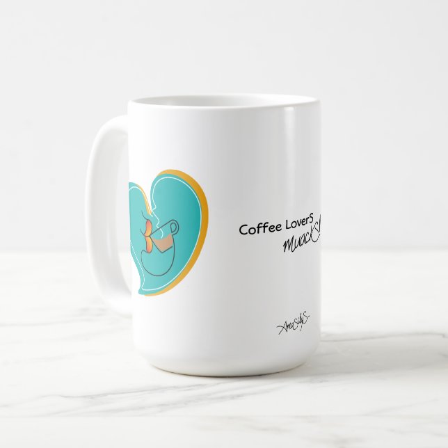 Coffee LoverS muackS-Mix Mug (Front Left)