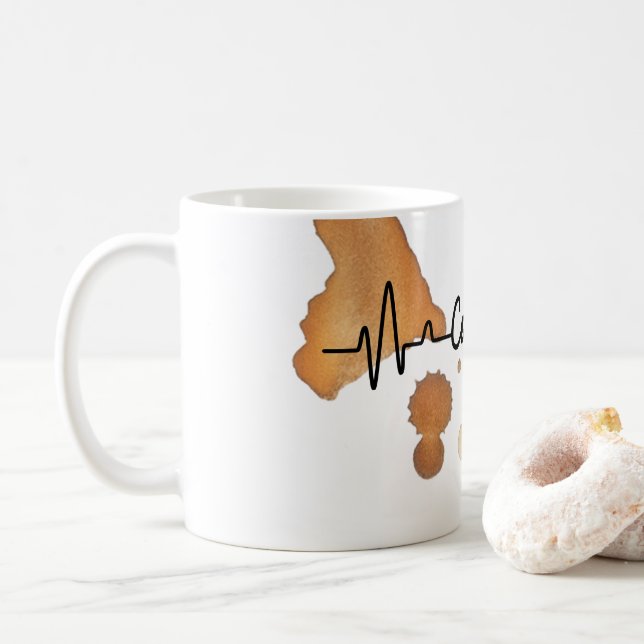 coffee lovers mug (With Donut)