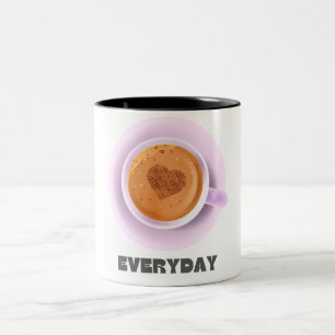 Coffee Lovers Mug: Celebrate Your Passion for Coff Two-Tone Coffee Mug