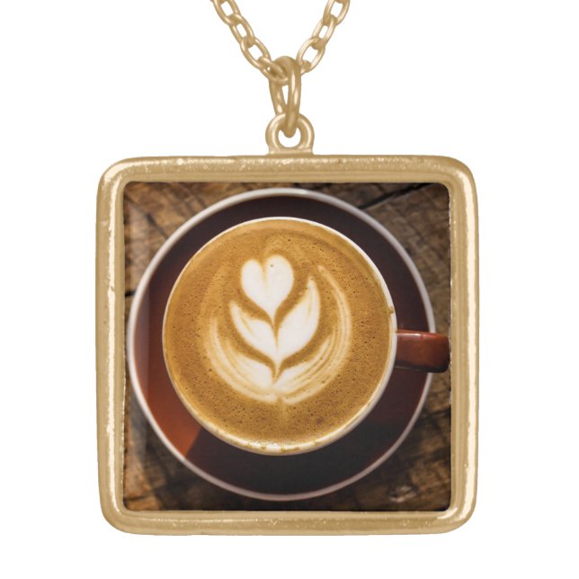 Coffee Lover's necklace (Front)