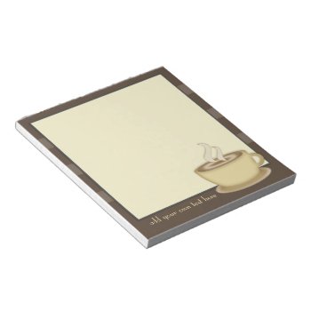Coffee Lovers Notepad by LaBoutiqueEclectique at Zazzle