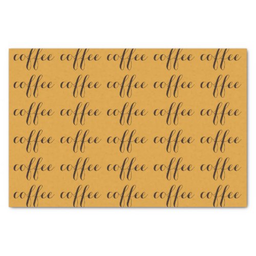 Coffee Lovers Tissue Paper by RoseWrites