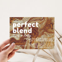 Coffee Lovers Wedding Shower Invitation
