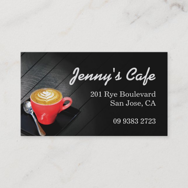 Coffee Loyalty Card (Front)