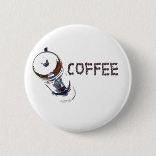 Coffee MagicEnjoy, 'first thing in the morning', ' Button