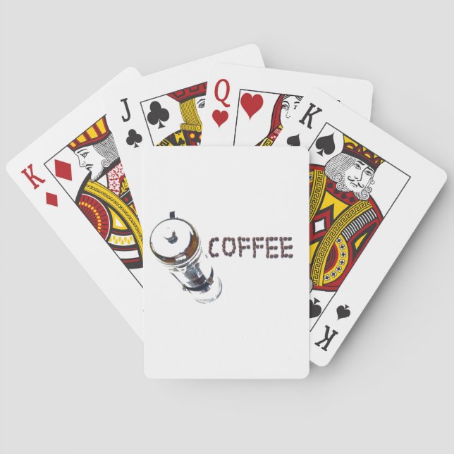 Coffee MagicEnjoy, 'first thing in the morning', ' Poker Cards (Back)