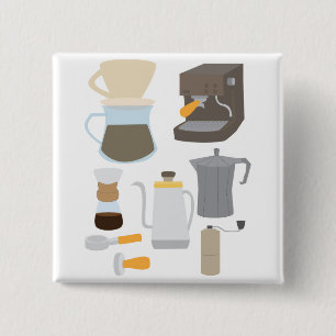 Coffee Maker Tools Button