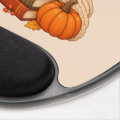 Mouse Click Background Pattern Coffee Makes Fall Better – Cozy Autumn Coffee Cat Gel Mouse Pad | Zazzle