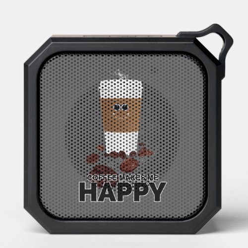 Coffee Makes Me Happy Bluetooth Speaker