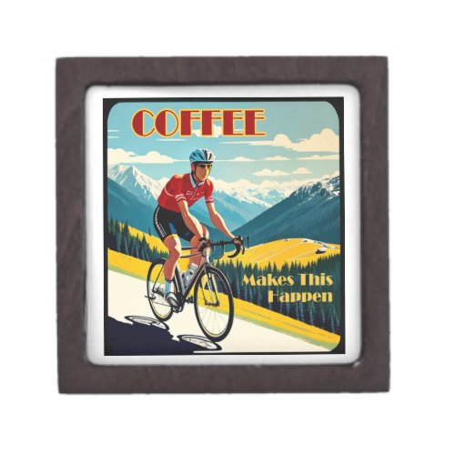 Coffee Makes This Happen Cycling Gift Box