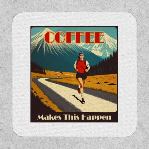 Coffee Makes This Happen Running Patch