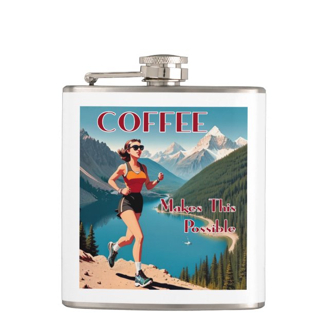 Coffee Makes This Possible Running Flask (Front)
