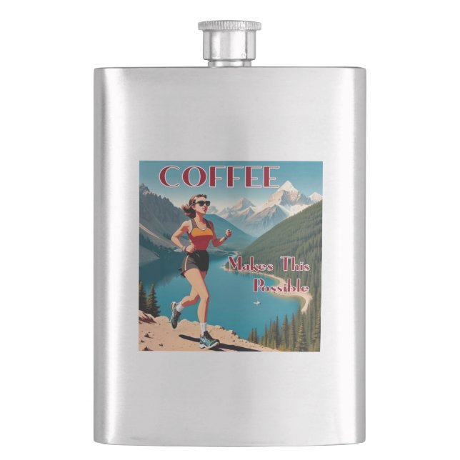 Coffee Makes This Possible Running Flask (Front)