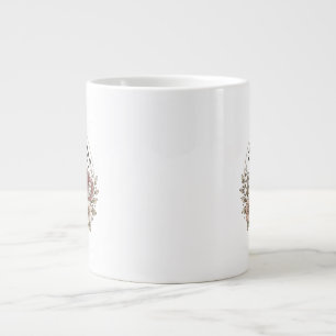 Coffee Mamas Caffeinated with Love – Aesthetic Flo Giant Coffee Mug