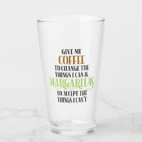 Coffee & Margarita Lover Funny Saying