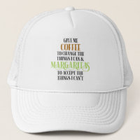 Coffee & Margarita Lover Funny Saying