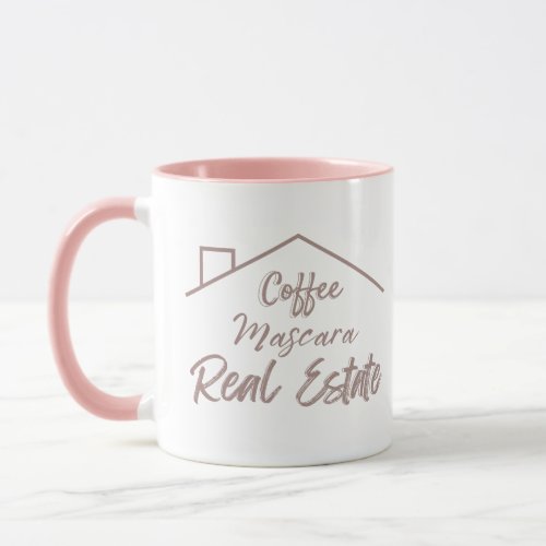 Coffee Mascara Real Estate Mug