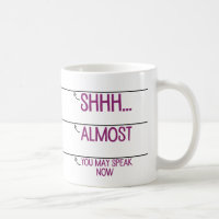 Coffee Measuring Cup: You May Speak Now Mug