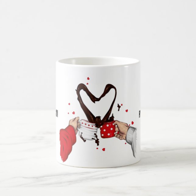 Coffee Meets Love Mug (Center)