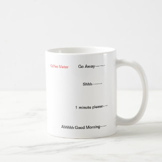 Coffee Meter Mug