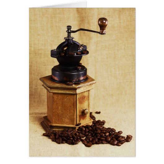 coffee mill cards (Front)