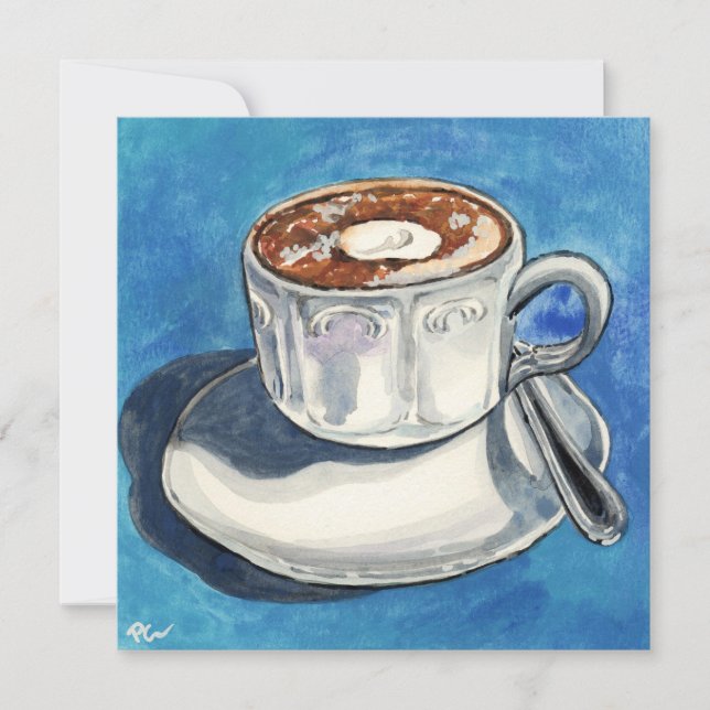 Coffee Moment #01  Holiday Card (Front)