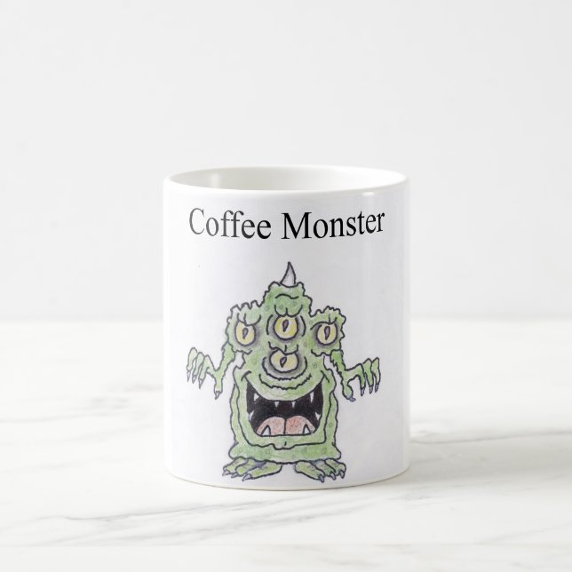 COFFEE MONSTER FOUR EYES MUG (Center)