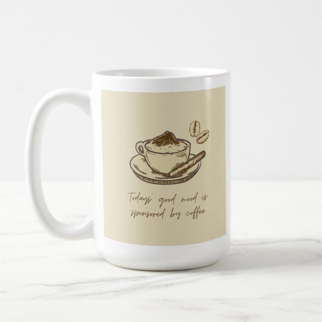 Coffee Mood Mug | Cozy Coffee mug (Left)