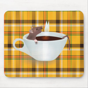 coffee mouse mouse pad