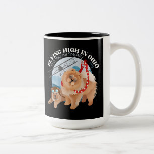 COFFEE MUG - 2 TONE BLACK W/2025 LOGO