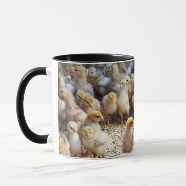 Coffee Mug Baby Chicks (Left)