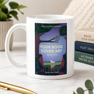 Coffee Mug   Book Cover Art Author Promo Gift